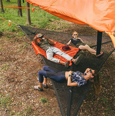 TriscapeHammock®│Packendes Design - Geeignet für 4 Personen